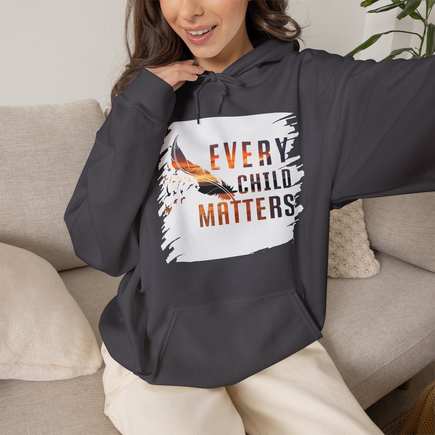 Every Child Matter's Unisex Heavy Blend™ Hooded Sweatshirt