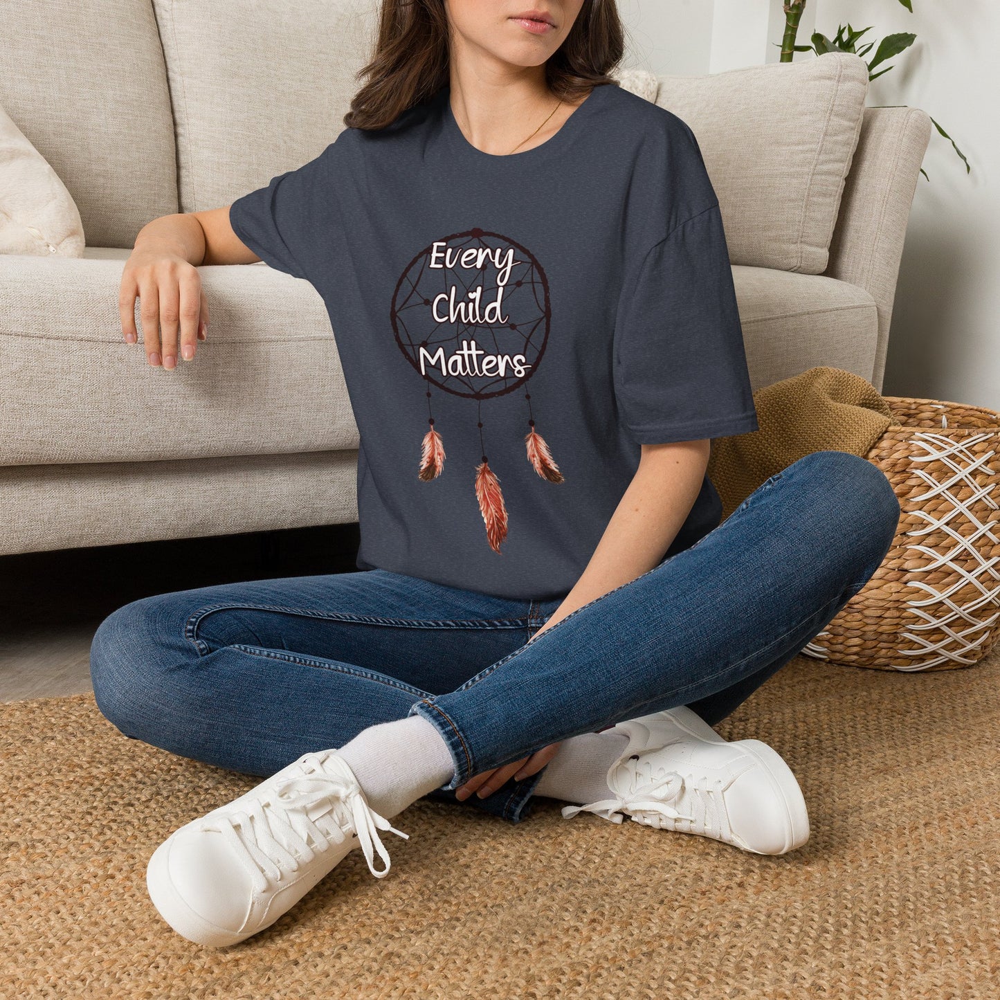 Every Child Matters Dreamcatcher T-Shirt — Indigenous Awareness Tee