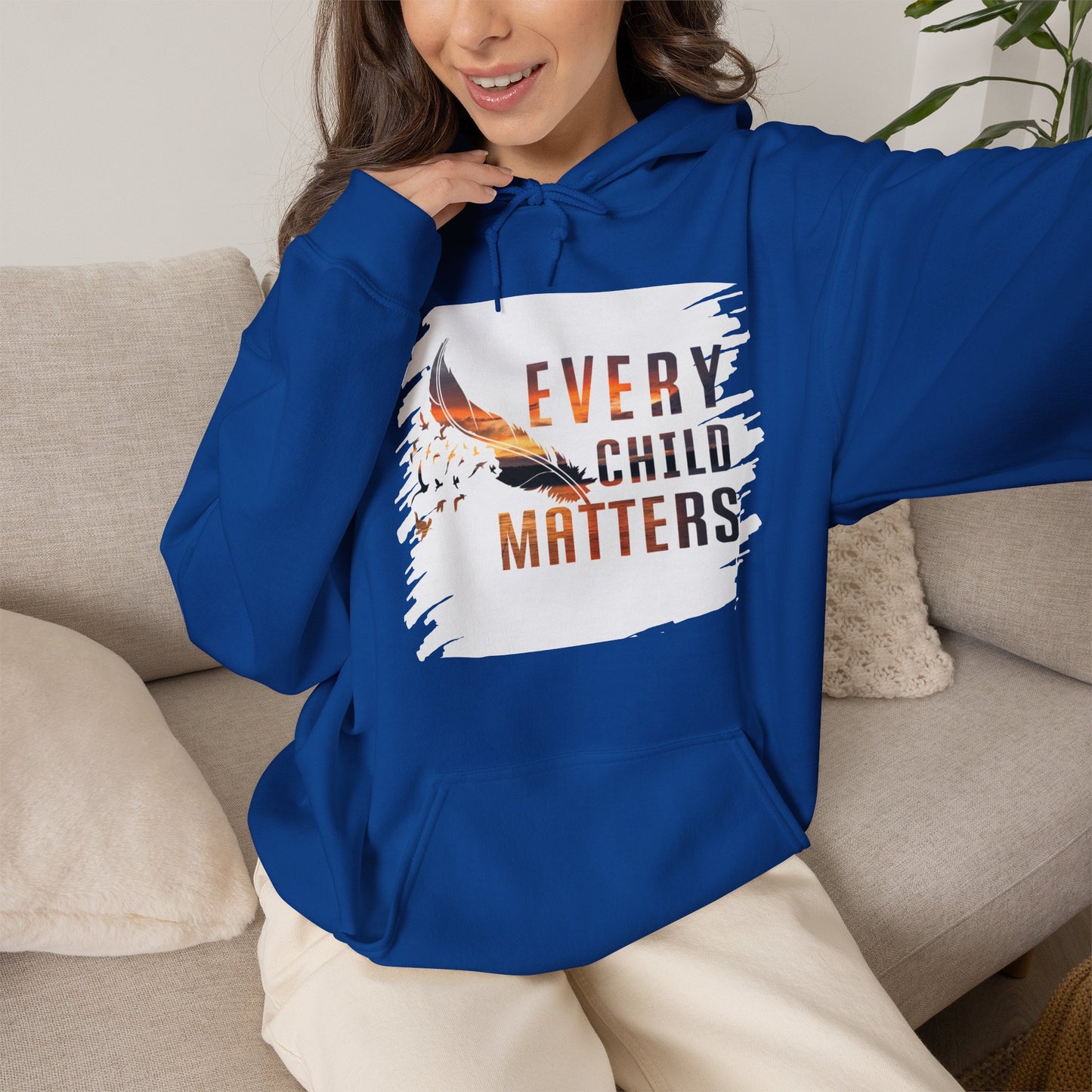 Every Child Matter's Unisex Heavy Blend™ Hooded Sweatshirt
