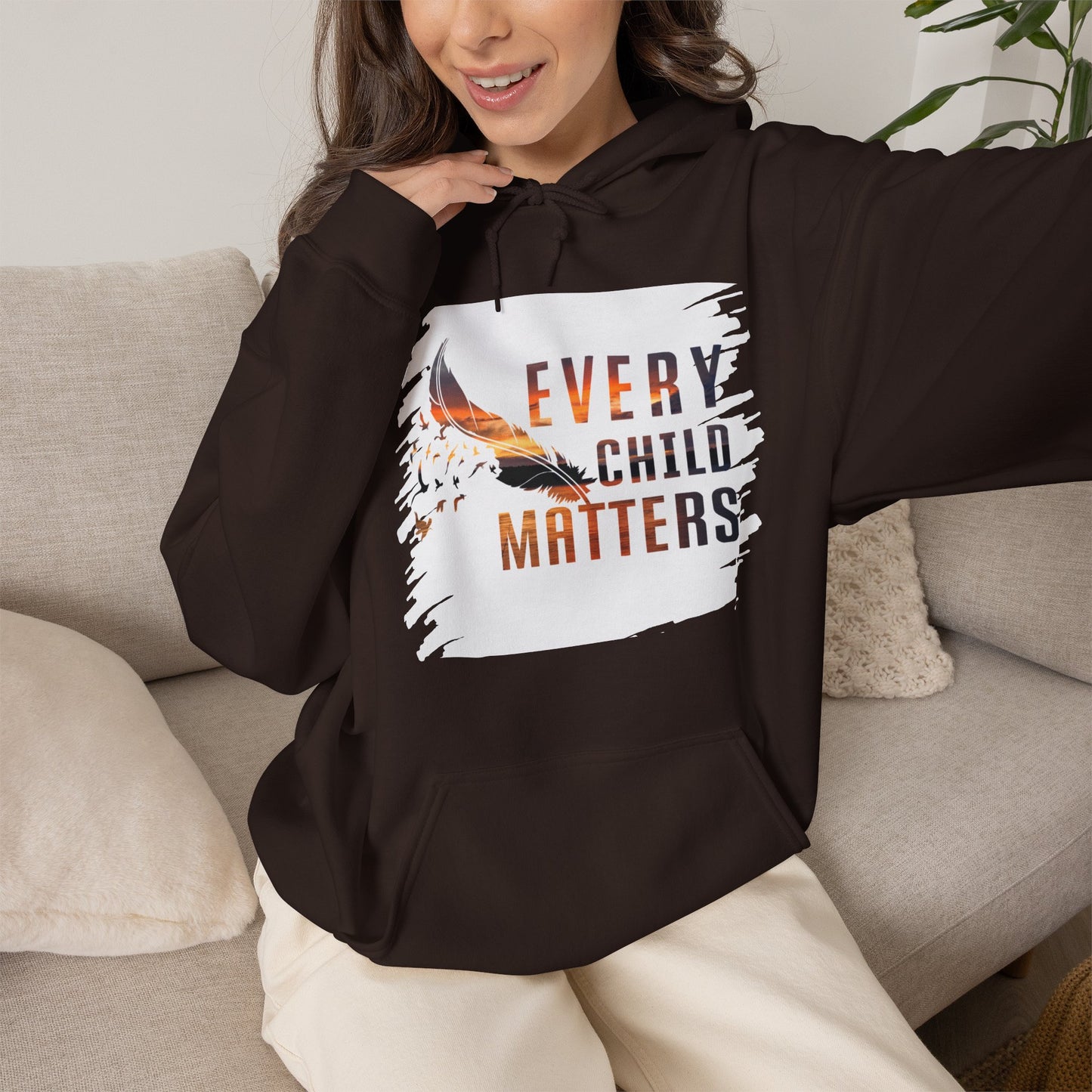 Every Child Matter's Unisex Heavy Blend™ Hooded Sweatshirt