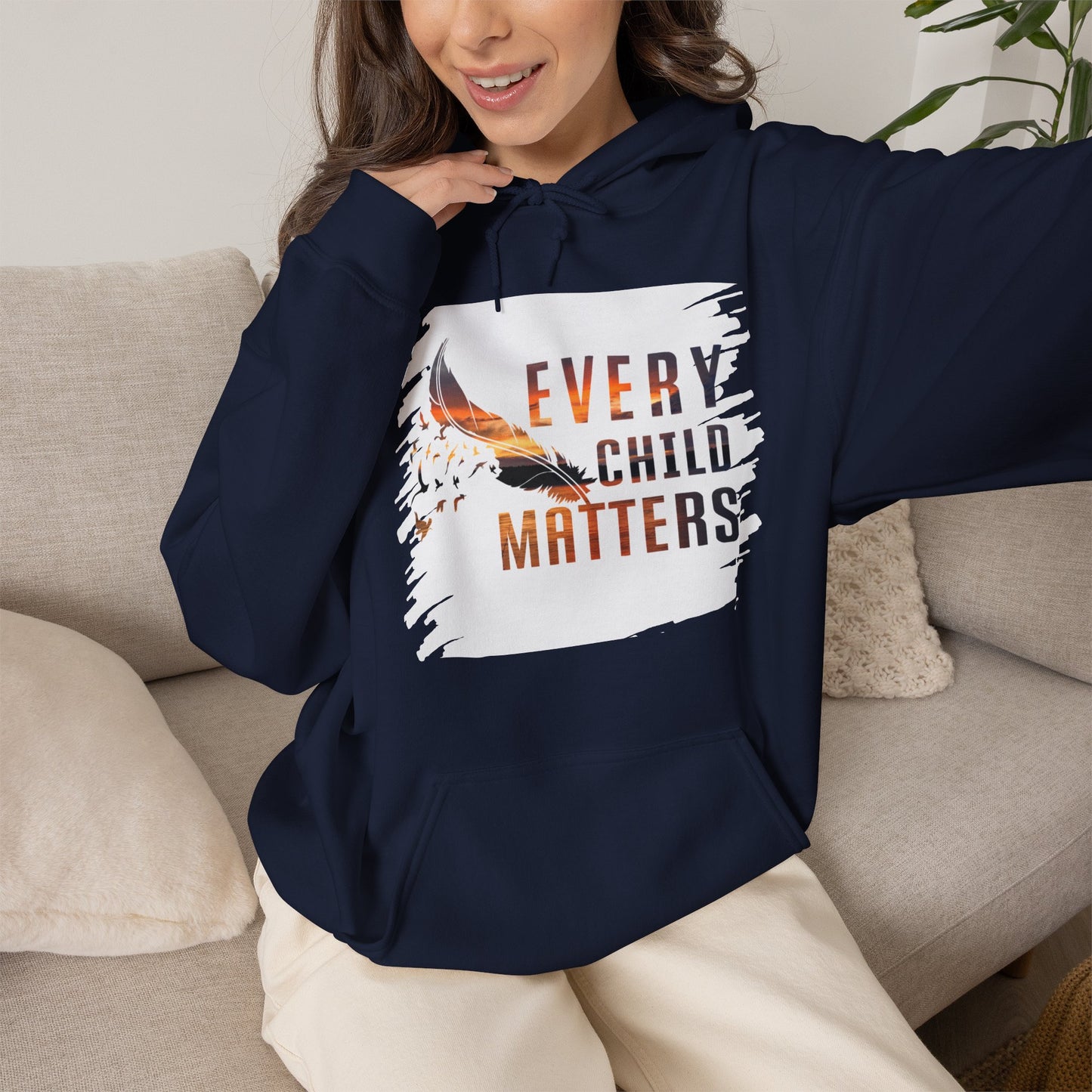 Every Child Matter's Unisex Heavy Blend™ Hooded Sweatshirt