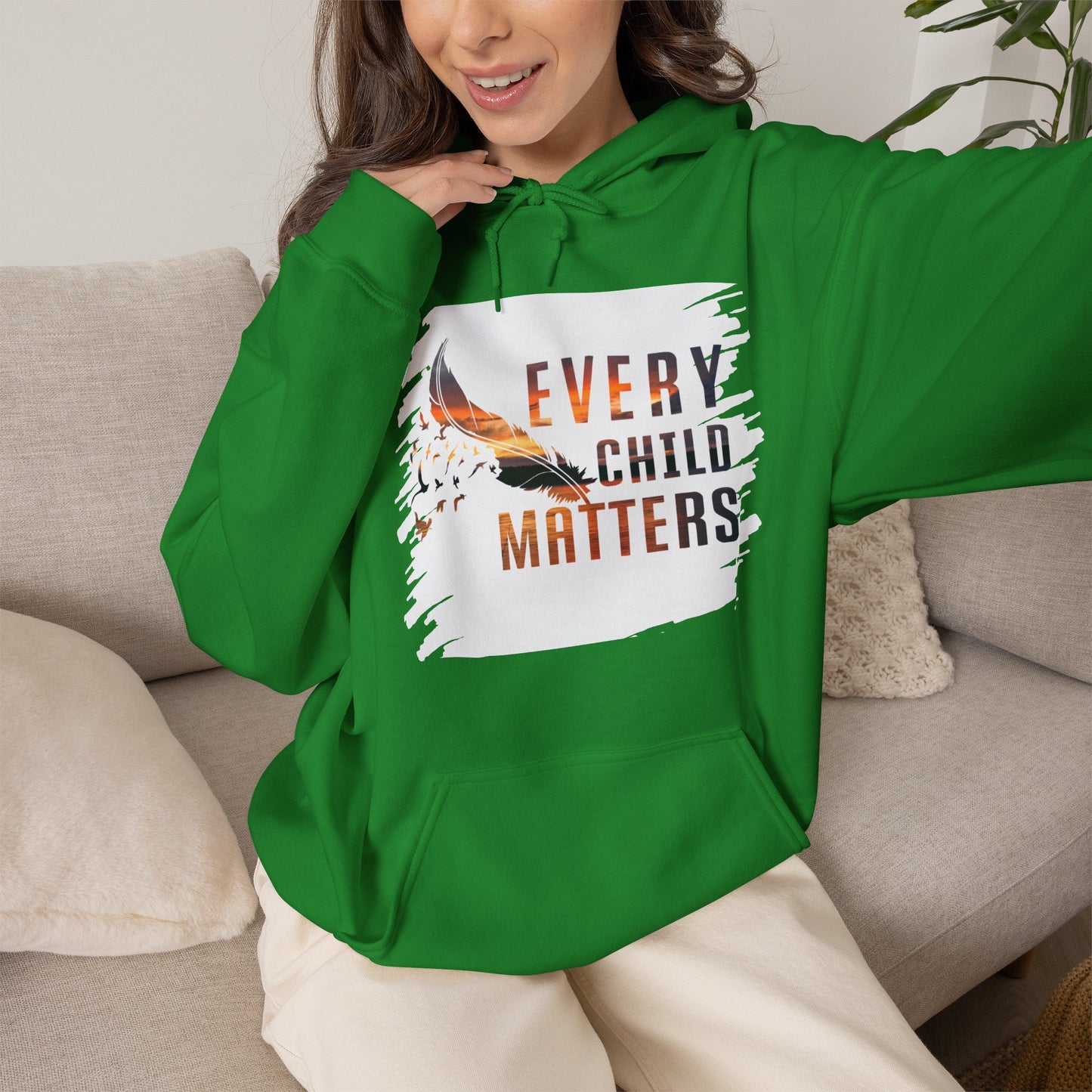 Every Child Matter's Unisex Heavy Blend™ Hooded Sweatshirt