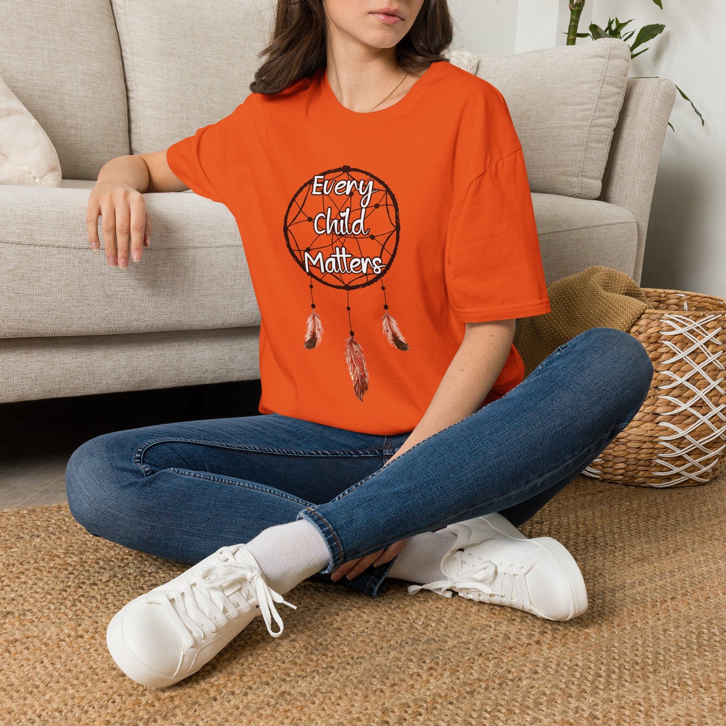 Every Child Matters Dreamcatcher T-Shirt — Indigenous Awareness Tee