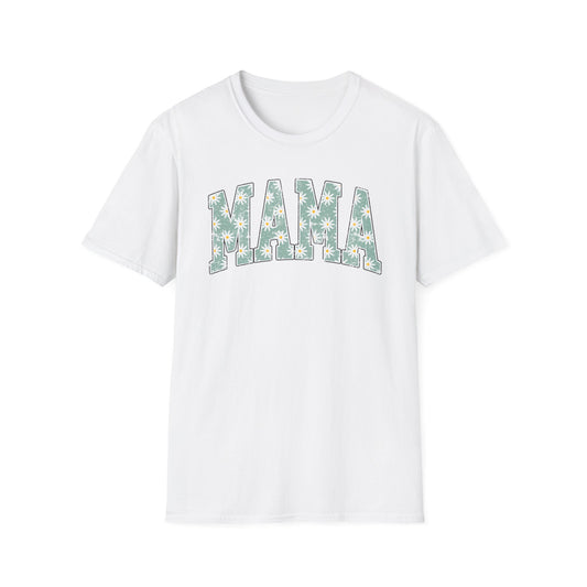 Mama Floral T-Shirt — Vintage Daisy Print Mother's Day Tee