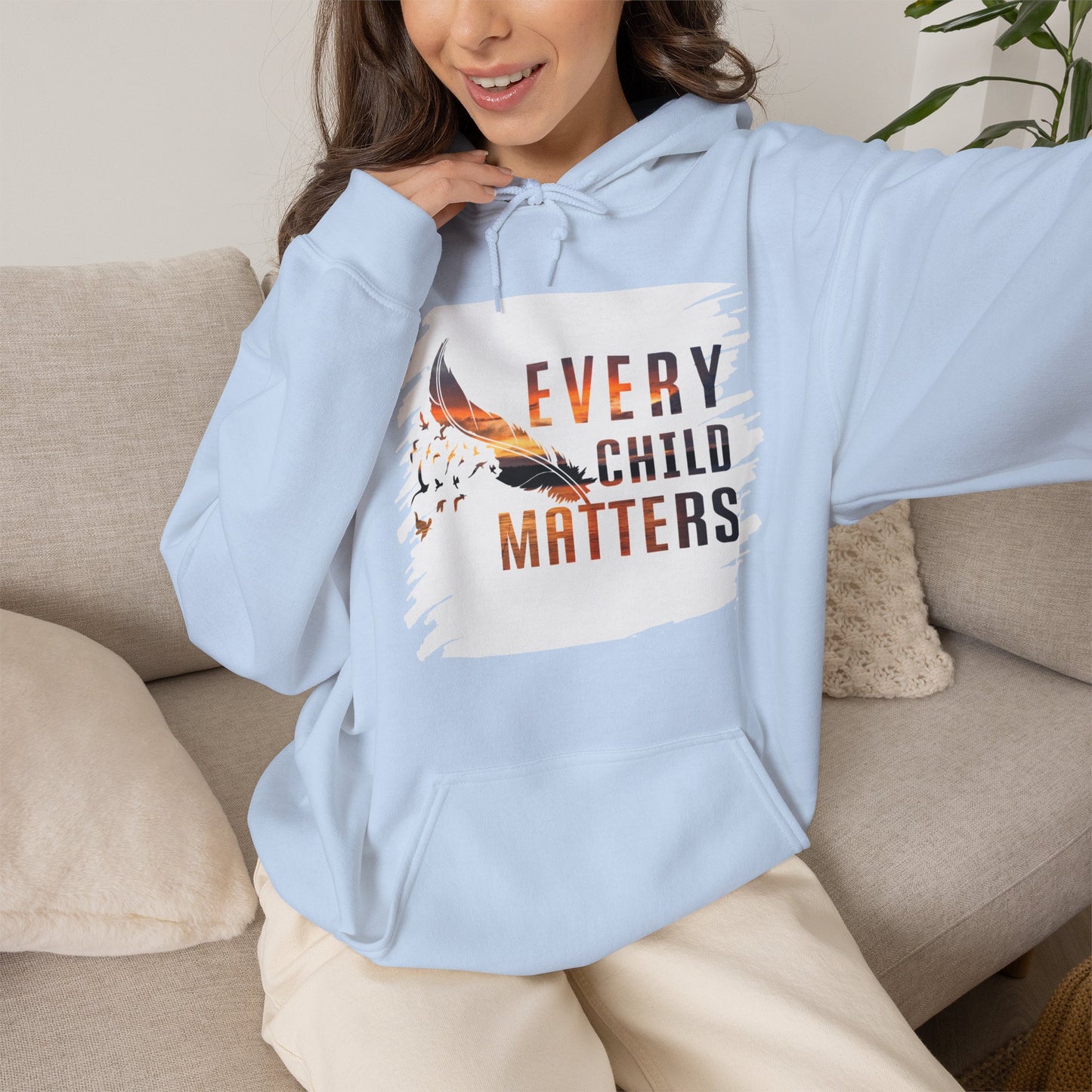Every Child Matter's Unisex Heavy Blend™ Hooded Sweatshirt