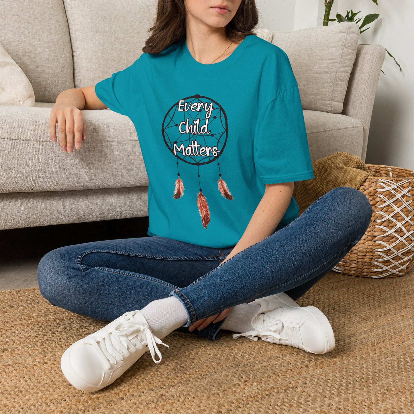 Every Child Matters Dreamcatcher T-Shirt — Indigenous Awareness Tee