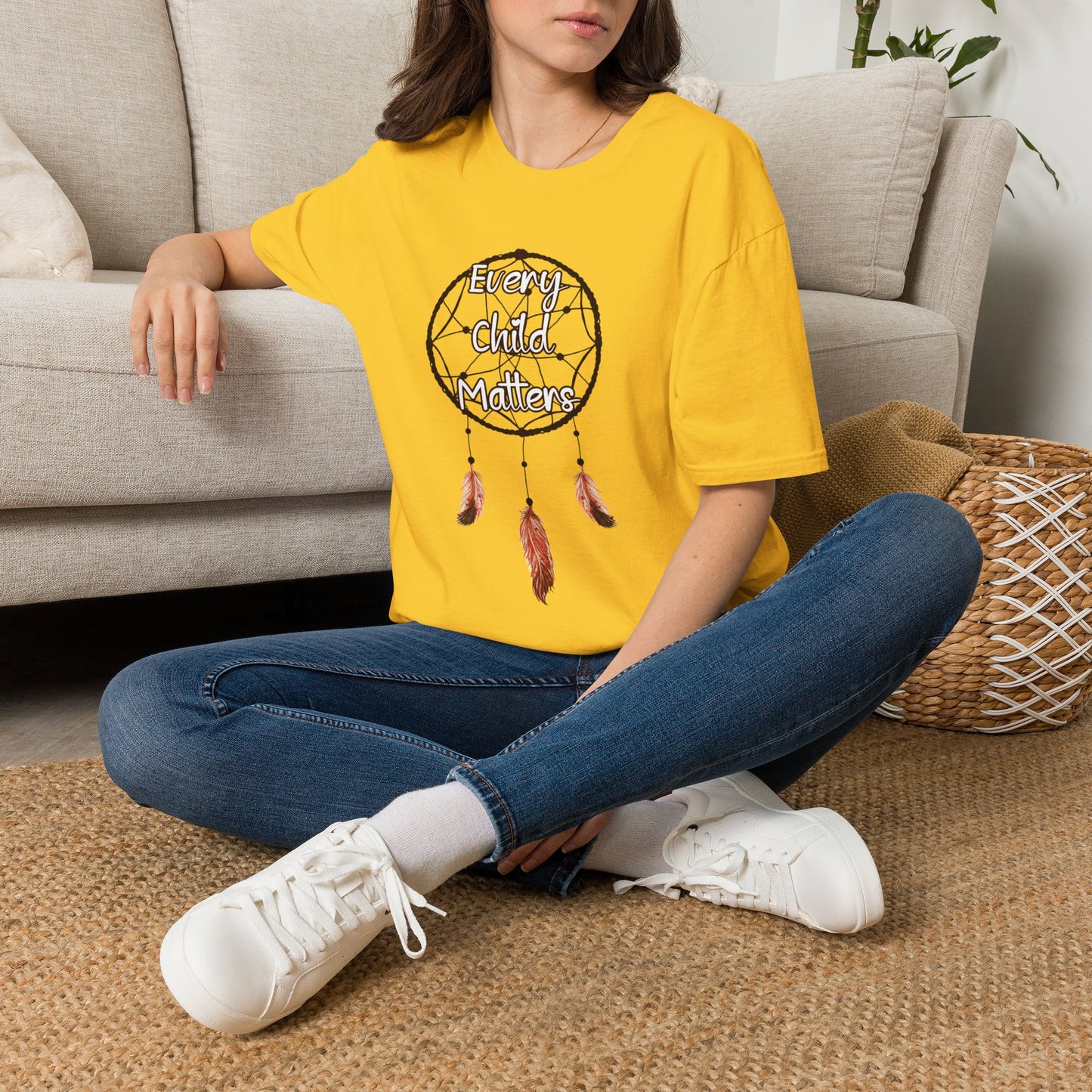 Every Child Matters Dreamcatcher T-Shirt — Indigenous Awareness Tee