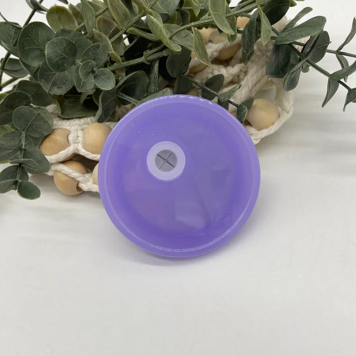 Plastic lids for 16oz Glass Cans