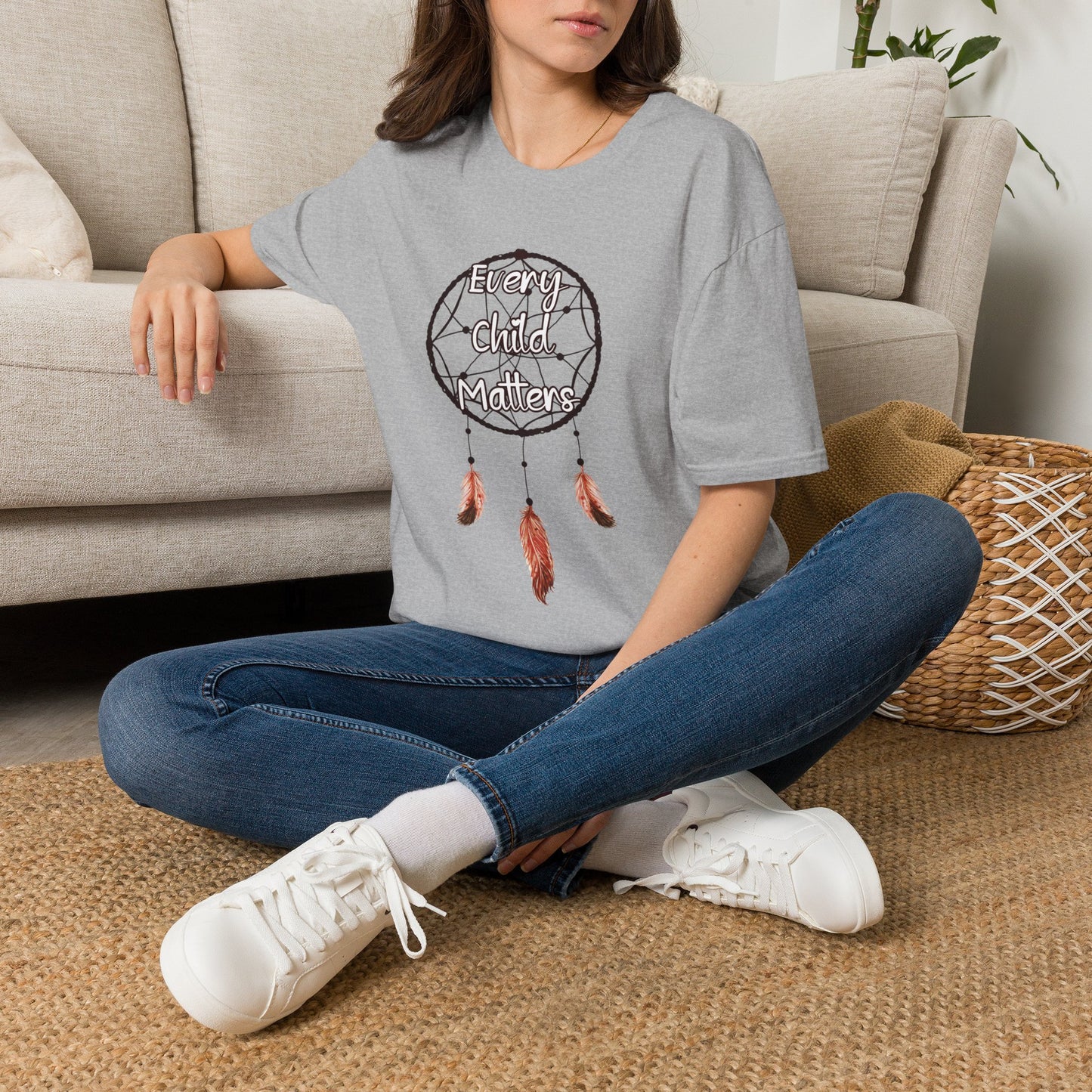 Every Child Matters Dreamcatcher T-Shirt — Indigenous Awareness Tee