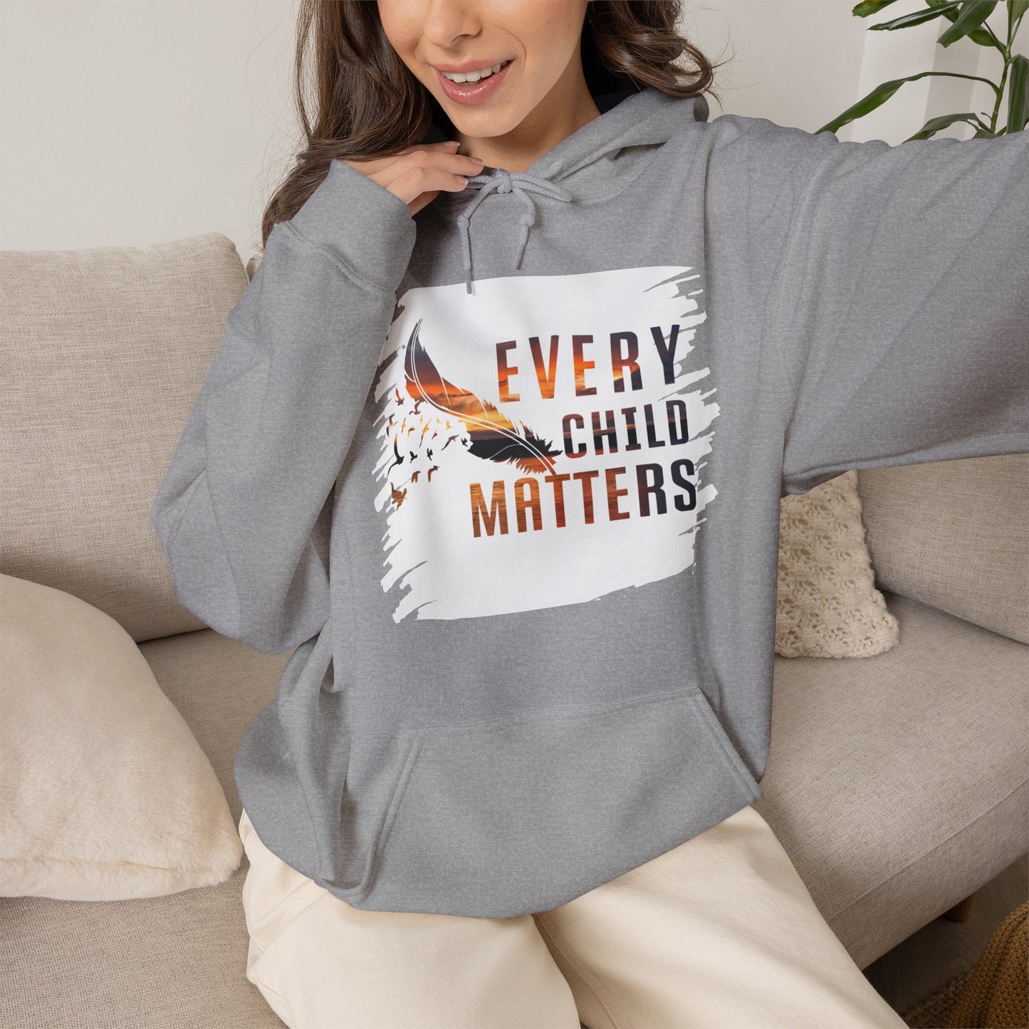 Every Child Matter's Unisex Heavy Blend™ Hooded Sweatshirt
