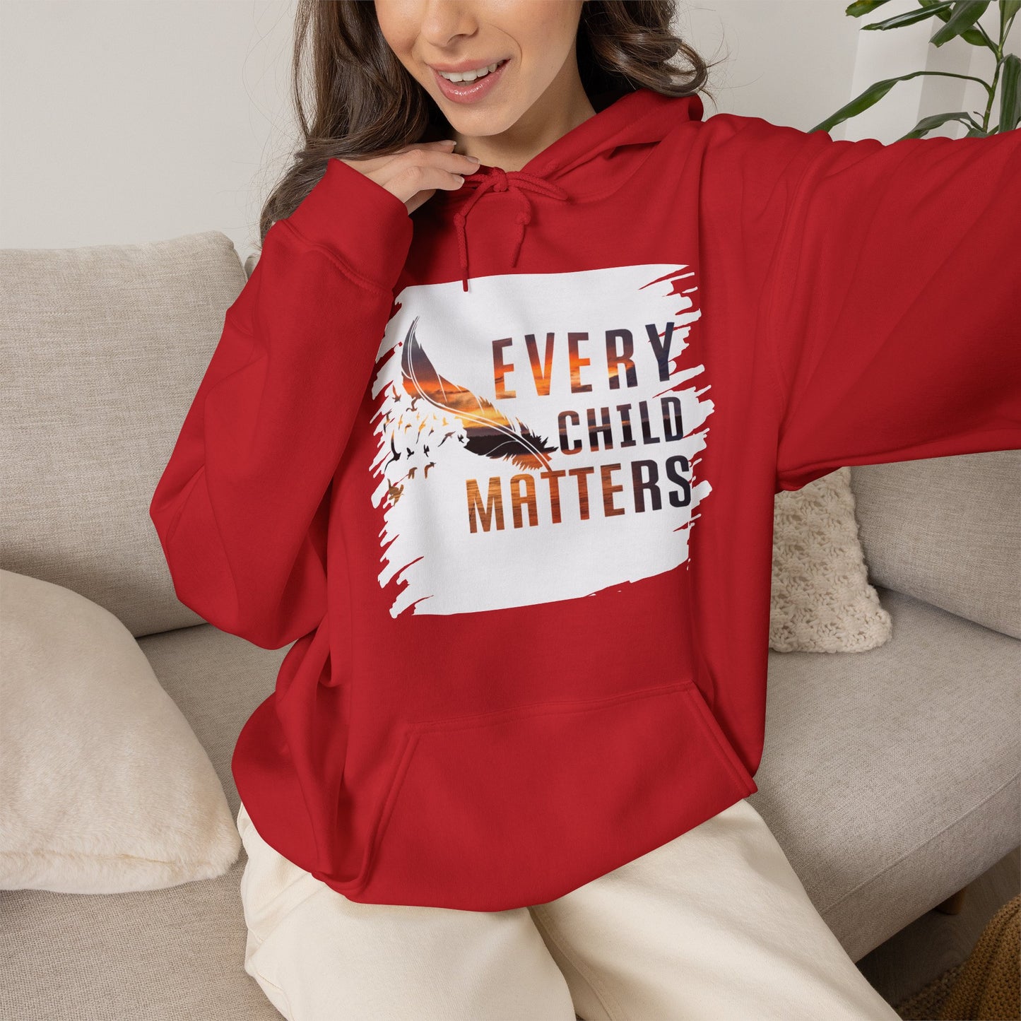 Every Child Matter's Unisex Heavy Blend™ Hooded Sweatshirt