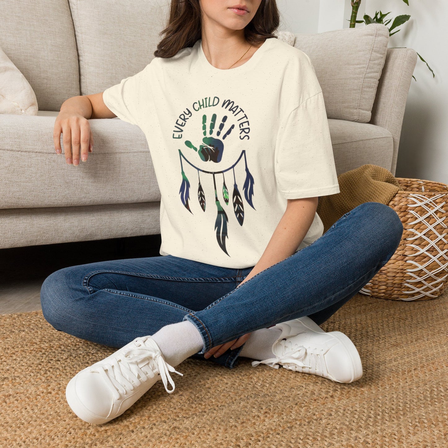 Every Child Matters T-Shirt — Indigenous Awareness Handprint Tee
