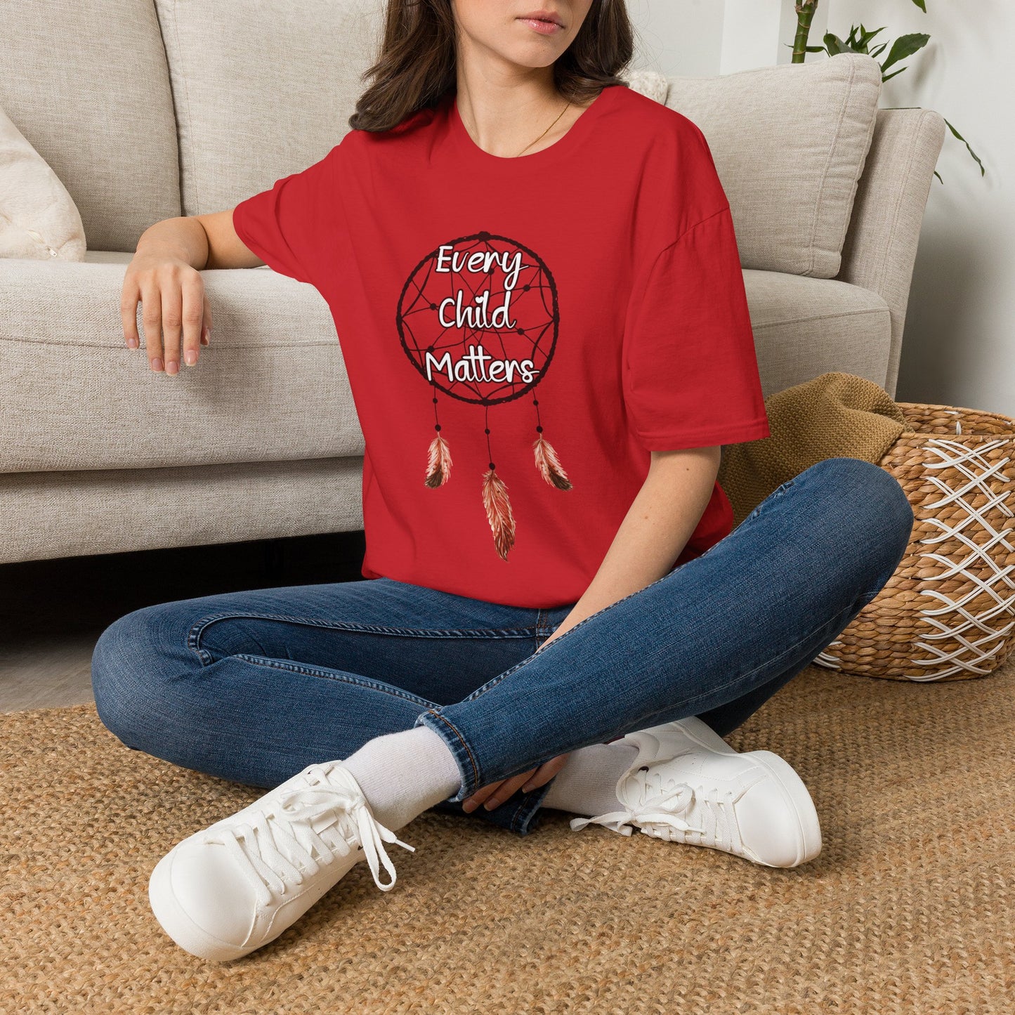 Every Child Matters Dreamcatcher T-Shirt — Indigenous Awareness Tee