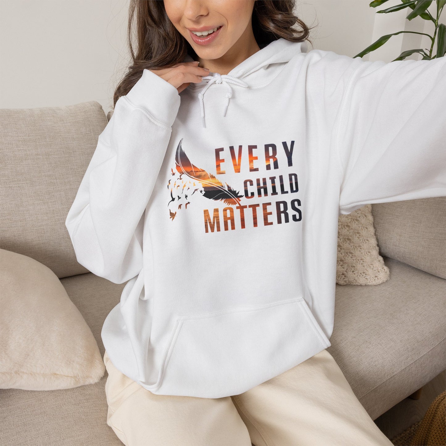 Every Child Matter's Unisex Heavy Blend™ Hooded Sweatshirt