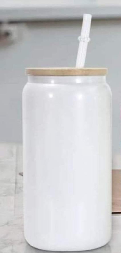 Blank 16oz Glass Tumbler