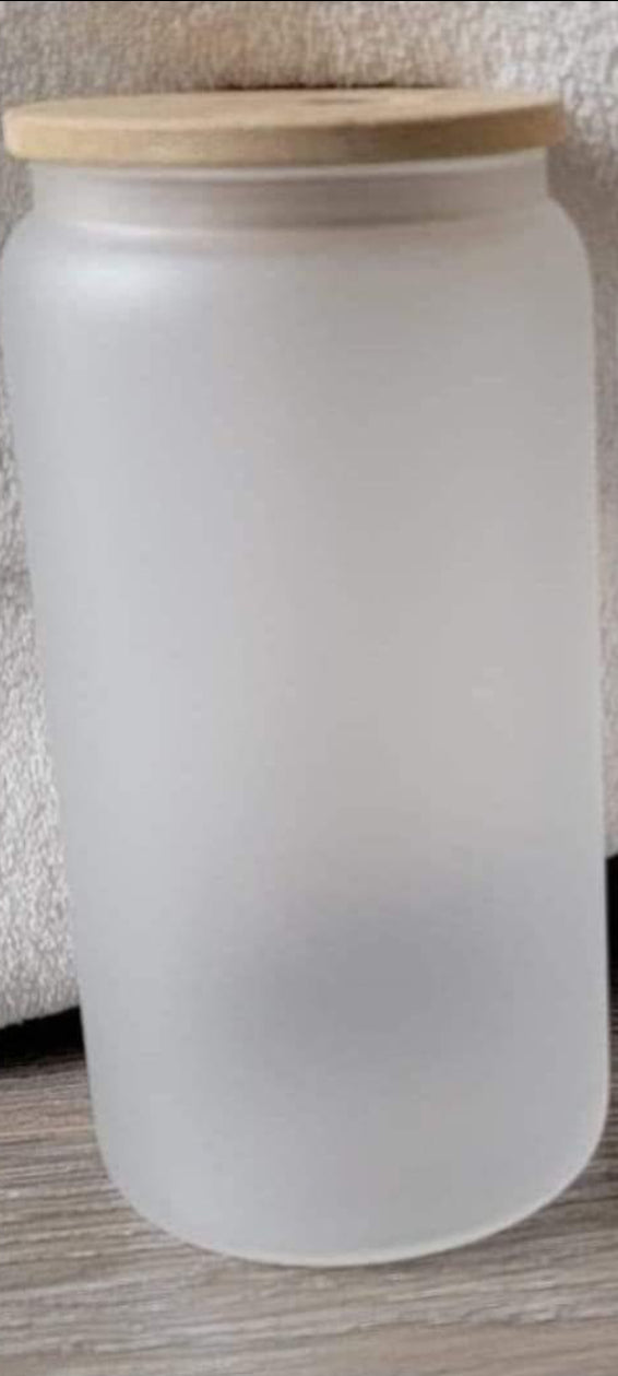Blank 16oz Glass Tumbler